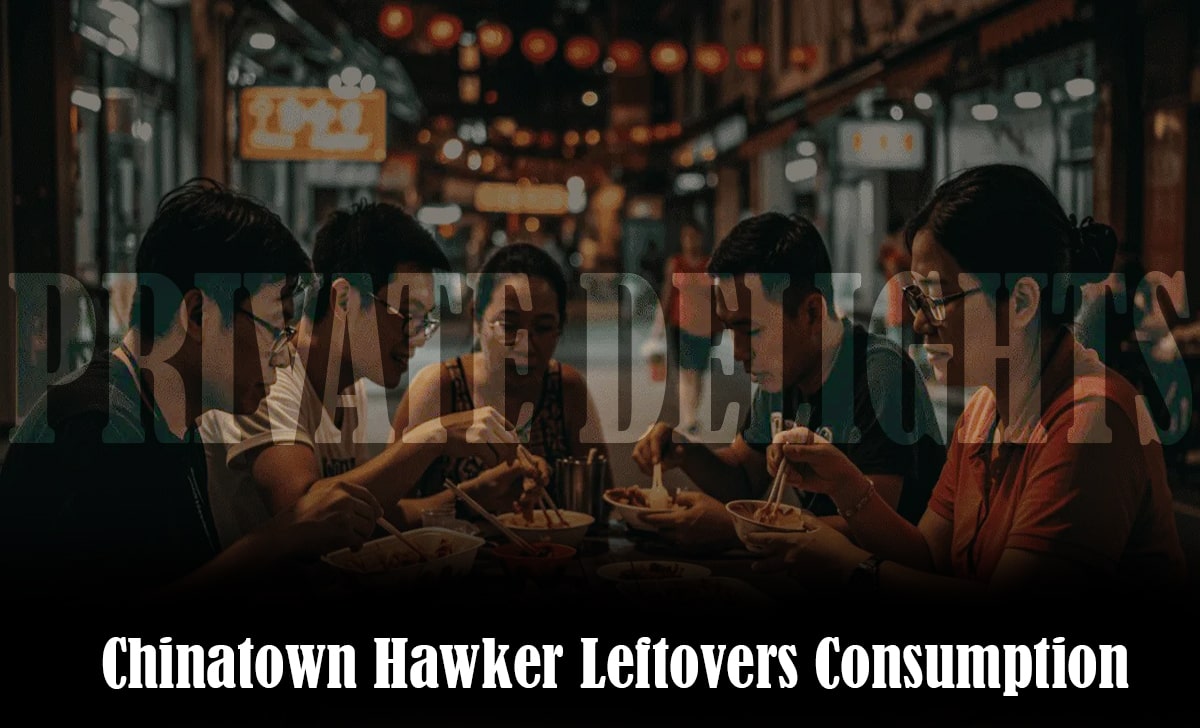 Chinatown Hawker Leftovers Consumption